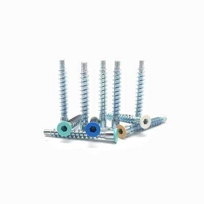 さら穴を開けられた六角形のソケットのローラーねじ家具のセルフ・タッピングねじまっすぐな調整ねじ