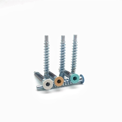 カスタマイズされた直直修理家具のスクリュー Countersunk ヘクサゴナルローラーコースター糸