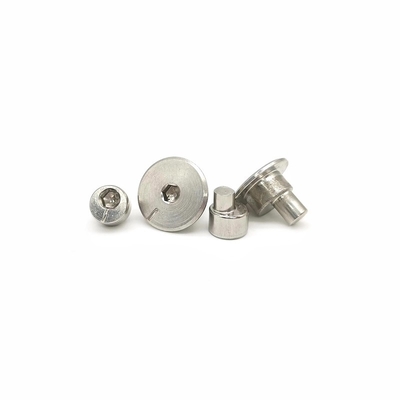 304 ステンレス スチール エクセンティック 調整 スクロール 六角 エクセンティック ホール ニット 特殊 形 の ネイル