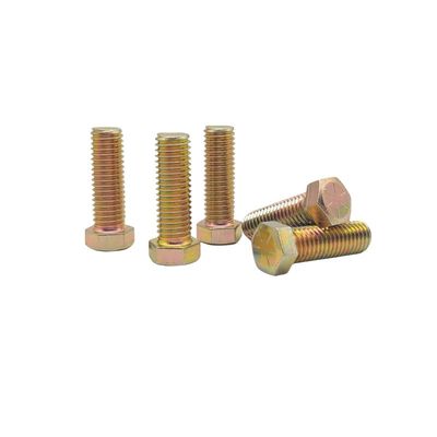 亜鉛六角ボルト電着塗装