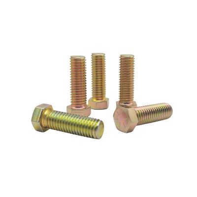 亜鉛六角ボルト電着塗装