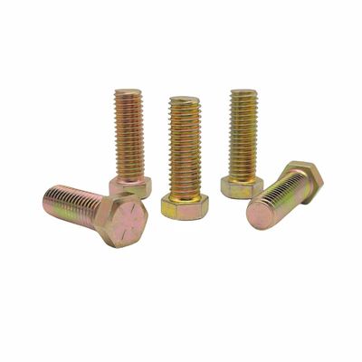 亜鉛六角ボルト電着塗装