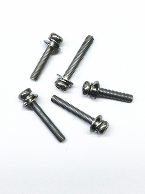 SEMS 炭素鋼機 スクロール 亜鉛 ニッケル合金 不鋼 元の色 M4X16