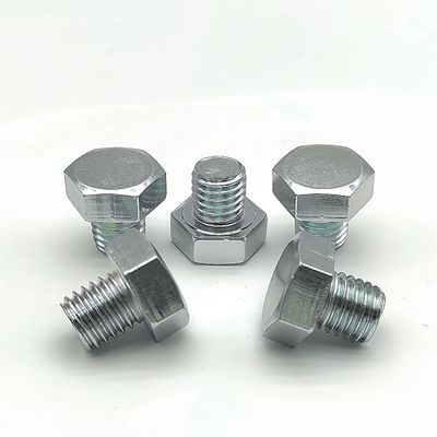 重い機械と建設のための高強度ヘックスヘッドボルト 卸品または小パック シンプルな仕上げハードウェア