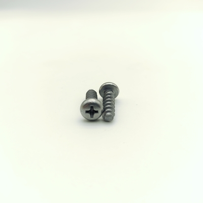 M6x18 亜鉛メッキ ボタンヘッド タッピングねじ プラス ドライブ