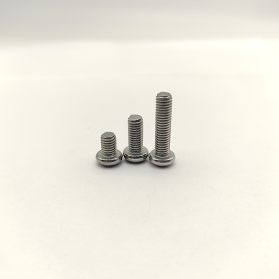 304 ステンレス 鋼 フィリップス パン ヘッド マシン スクリュー A2-70 DIN 7985