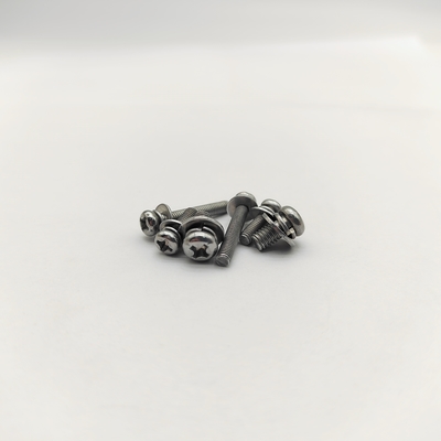 ロックワッシャー付きフィリップスなべ小ねじ 亜鉛メッキ M4-M12