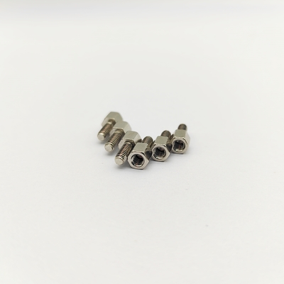 316 ステンレス 鋼 #4-40 ヘックス スタンドオフ スクロール 12mm 電気磨き