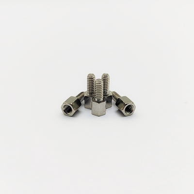 316 ステンレス 鋼 #4-40 ヘックス スタンドオフ スクロール 12mm 電気磨き