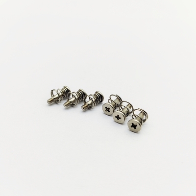 M2 ヒートシンク用スプリングネジ 10mm プラスドライブ 1000個入り