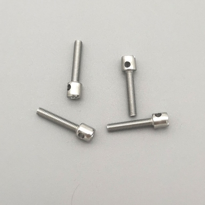 孔のある円筒形頭 粗い糸のメータースクリュー,金属製鉄またはステンレス鋼のシールシールスクリュー