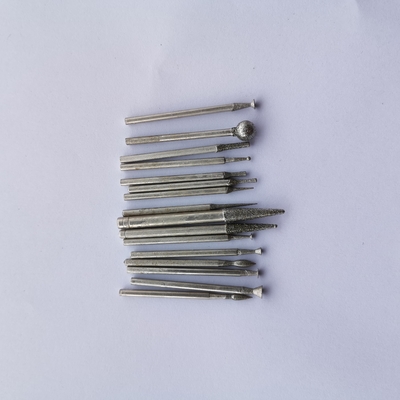 球の粉砕の頭部の陽極酸化の磨く工具セットの焼結させたダイヤモンド、250F/6穴あけ工具の磨くキット