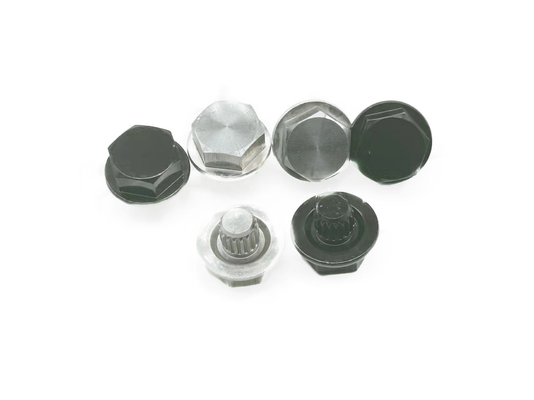 SUS304 Chrome Wheel Rivets 3.25g Weight、Wheel Rivets Black HEX12.5x13.2