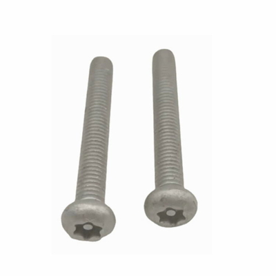 6-32x1/2」タンパーの証拠の保証小ネジボタン6の丸い突出部Torx中心ピンの頭部