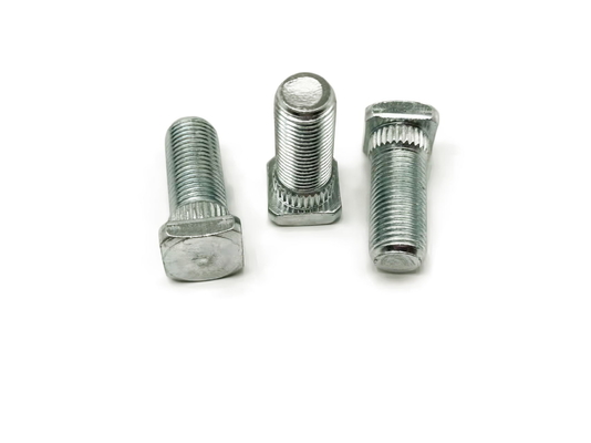 電気分解C1045 Iron Galvanized Square Head Setscrew A4-80 Hardness