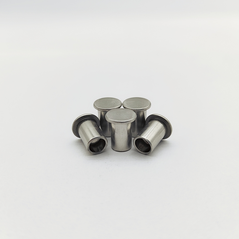 316L ステンレス鋼 フラットヘッド セミチュブラリベット ISO 15977