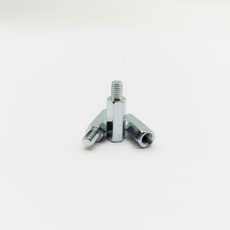 高耐久 オス-メス 六角スペーサーねじ - 工業グレード - 青亜鉛メッキ - M4~M10