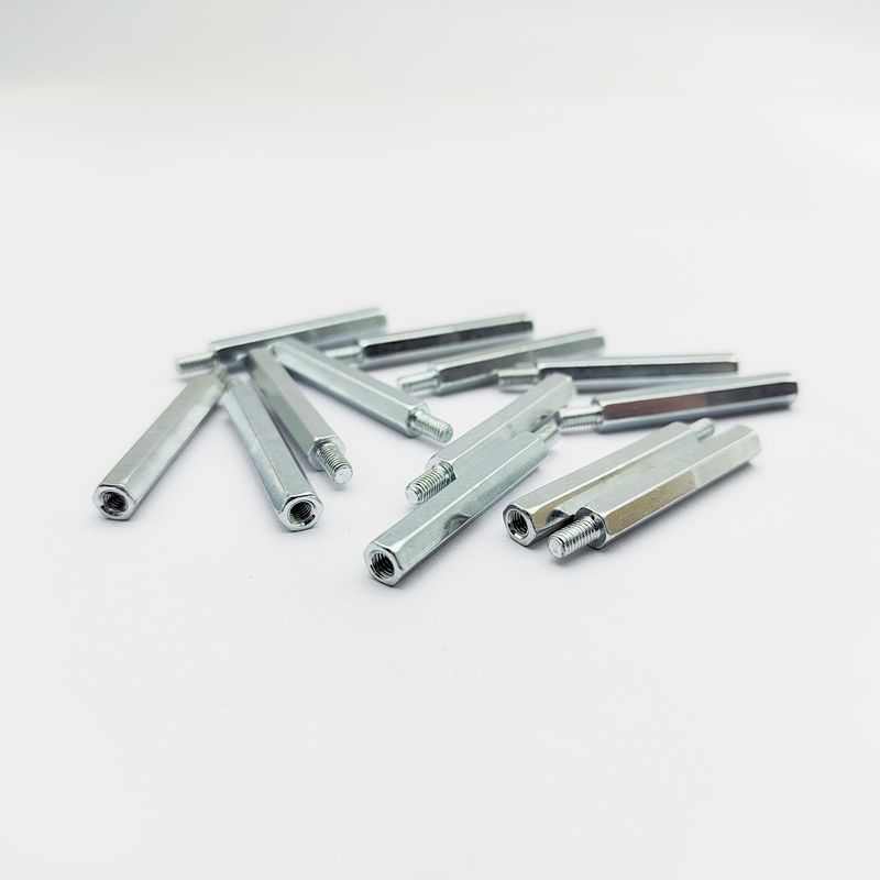 A4-80 ステンレス・スティール・ヘックス・スタンド・オフ M3-M8 長さ31mm 青亜鉛塗装