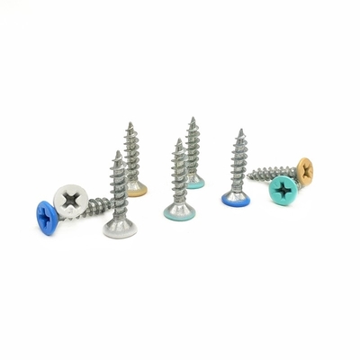 DINステンレス鋼 自転タイピングスクリュー Countersunk ヘクサゴナルクロスマウンテンワイヤ 照明のための