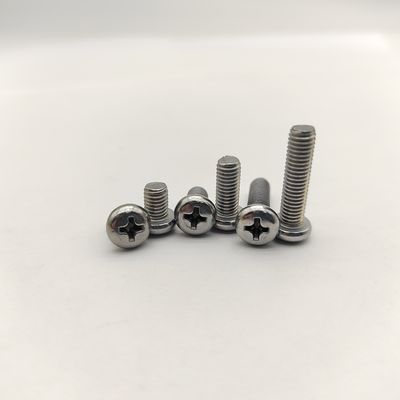 304 ステンレス 鋼 フィリップス パン ヘッド マシン スクリュー A2-70 DIN 7985