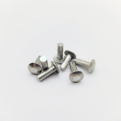軽工業用固体リベット - 6061 アルミ - トラスヘッド - 収納棚&家具用 - 3/16 & 1/4 インチ