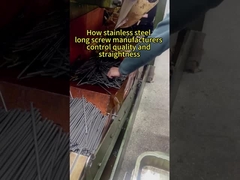 グアンビアオ・スクリューは,長いスクリューとモールのためにカスタマイズされたスクリューの生産に特化した