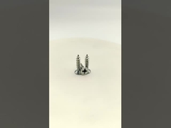 フィリップス フラットヘッド セルフタッピングねじ 亜鉛メッキ 木材、プラスチック、薄板金属 簡単取り付け