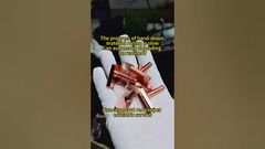 あなたのトップ オーダーメイド 銅製の固定器のサプライヤー ISO認定 0.05mm精度 #銅ネジ #工場